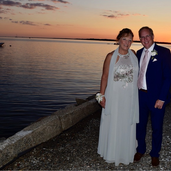 Cachet Sage Green Floral Embroidered Dress - Picture 10 of 10